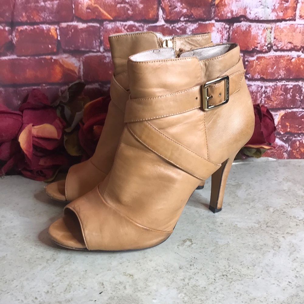 Vince Camuto Tan Ankle Booties